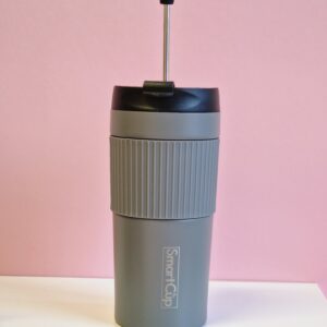 2in1 Presstass-termostass 450ML hall