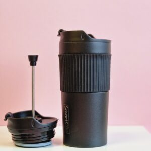 2in1 Presstass-termostass 450ML must
