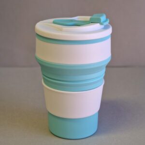 500ml Kohvitass-silikoonist (sinine)