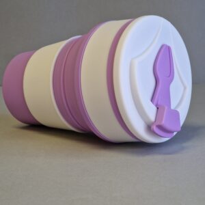 500ml Kohvitass-silikoonist (Lilla)