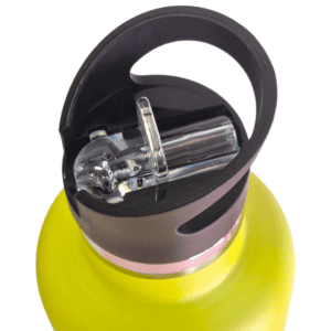 1000ML Kõrrega joogipudel(termos)-must