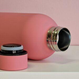 Termospudel pudelihoidjaga - roosa