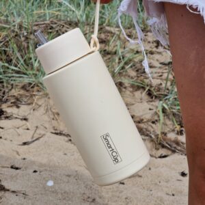 Joogipudel kõrrega- kreemvalge (termos)