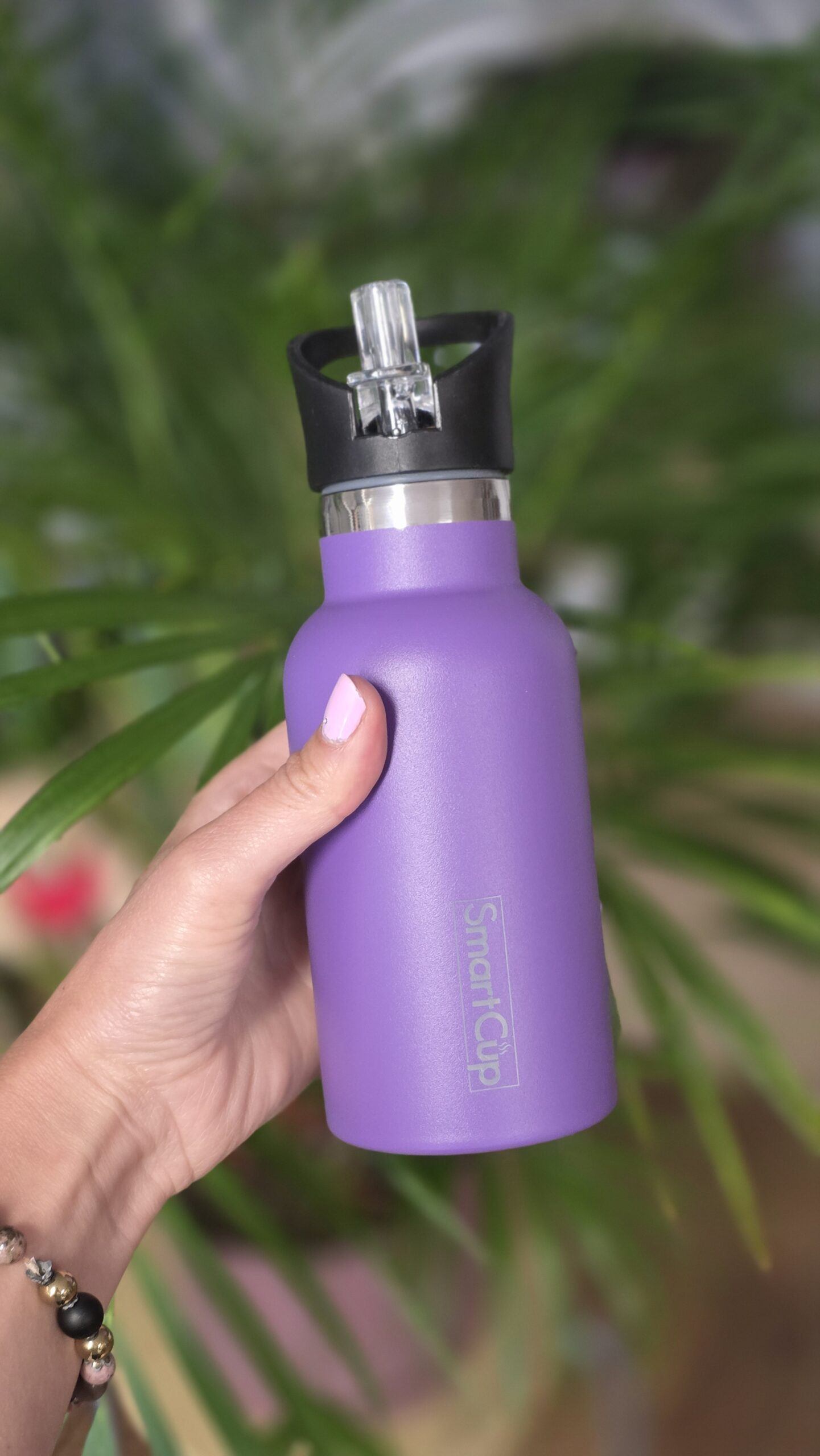 350ML Kõrrega termospudel-Lilla